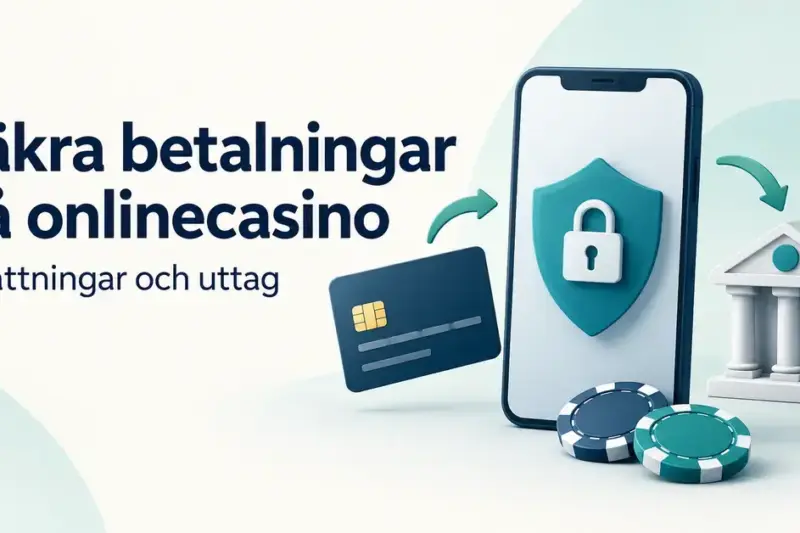 Betalningsmetoder på onlinecasino – så fungerar de säkert