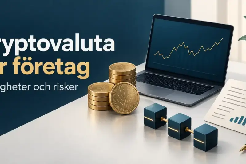 Kryptovaluta för företag – användningsområden och vad du bör tänka på